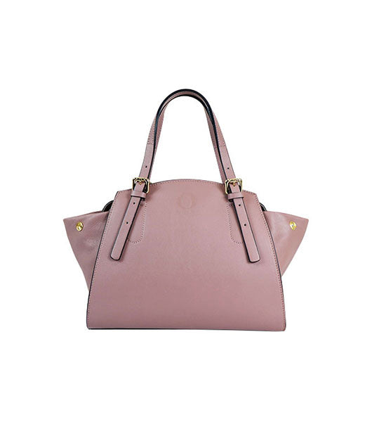 Double Handle Leather Bag