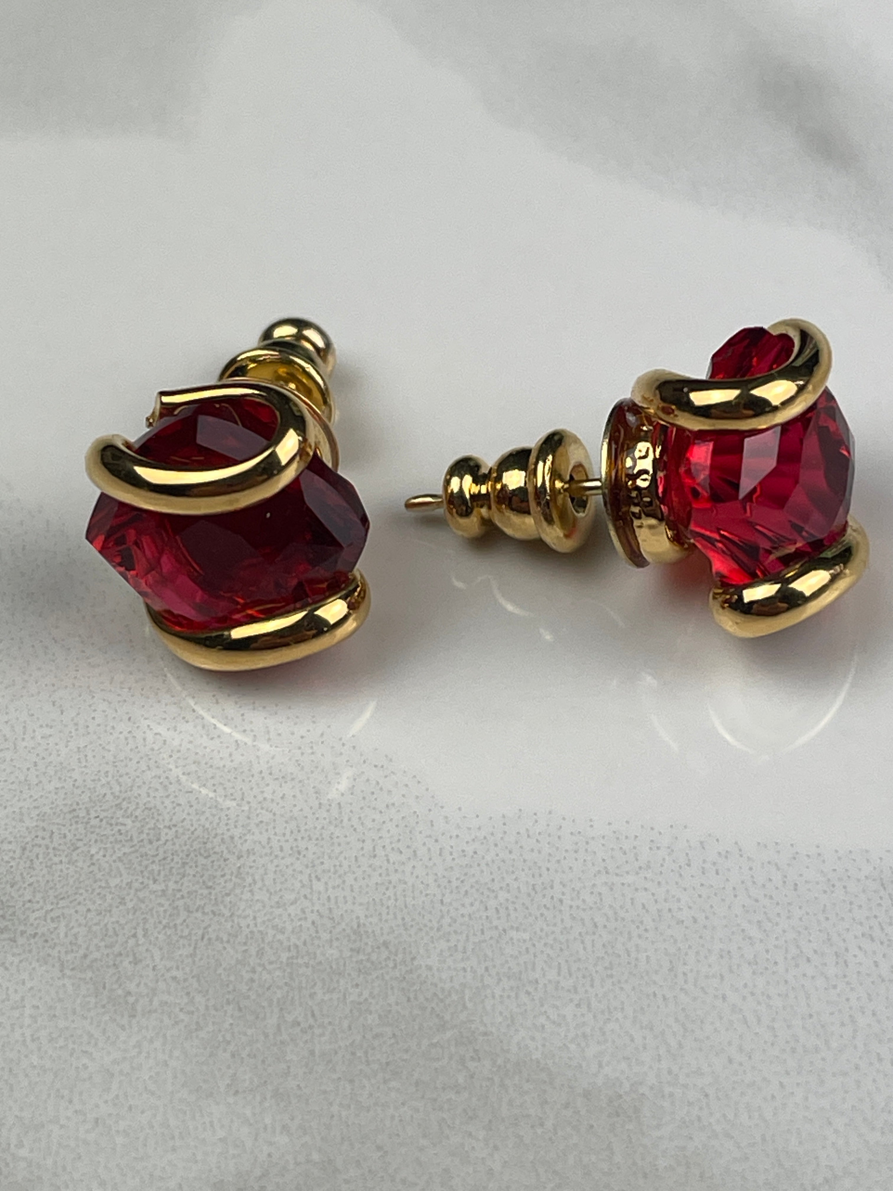 Crystal Piccolo Dorè Red