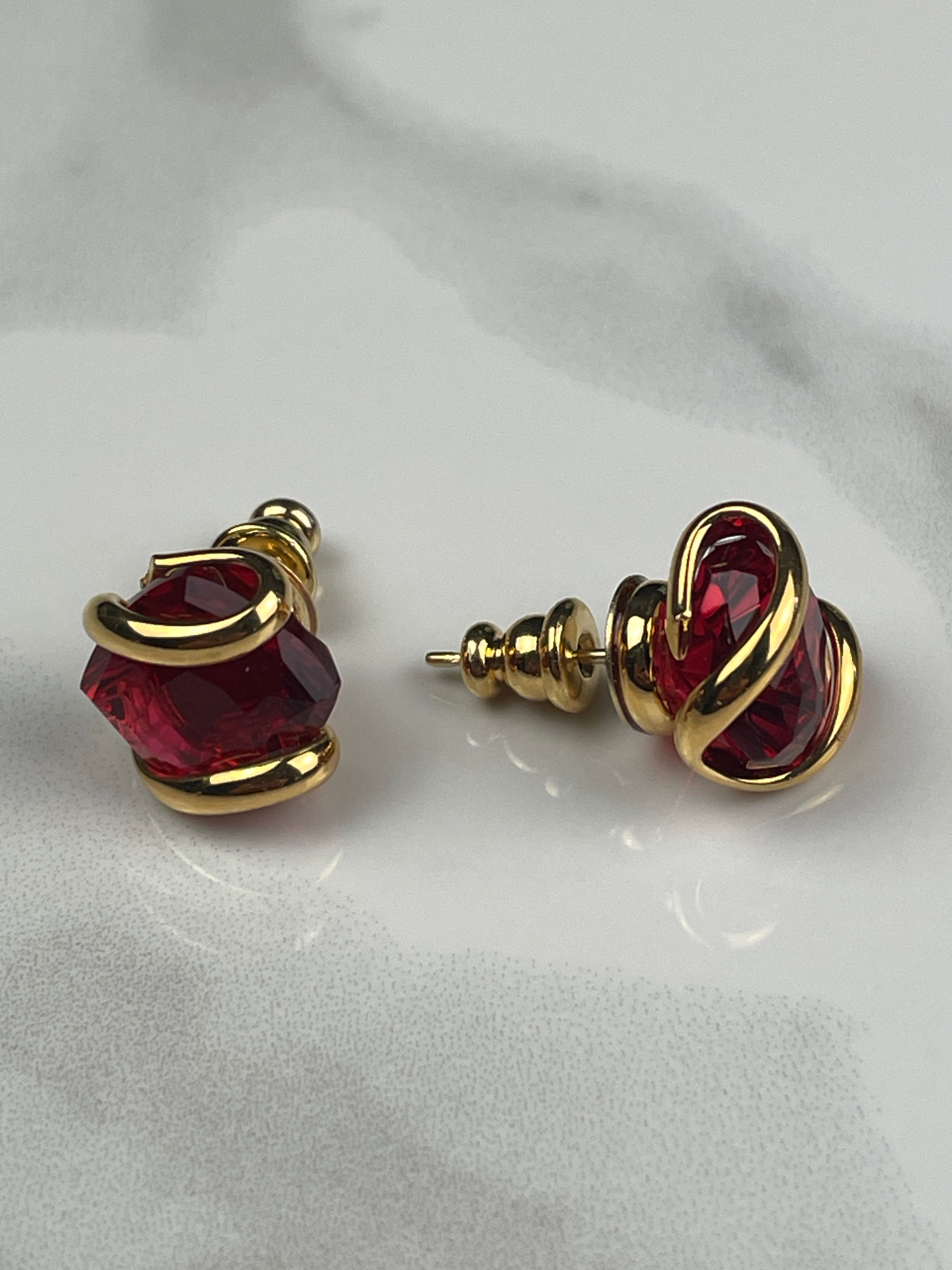 Crystal Piccolo Dorè Red