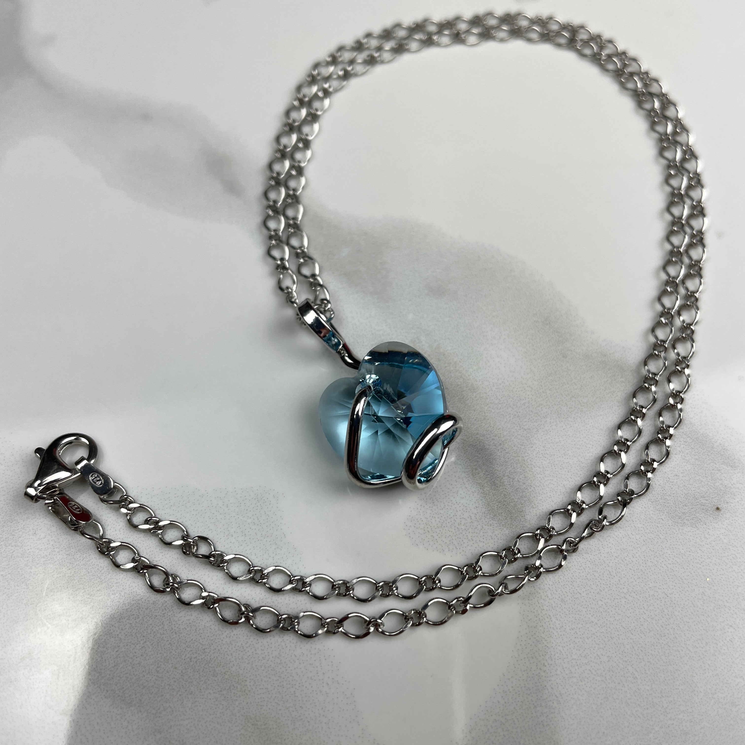 Amore Aquamarine Necklace