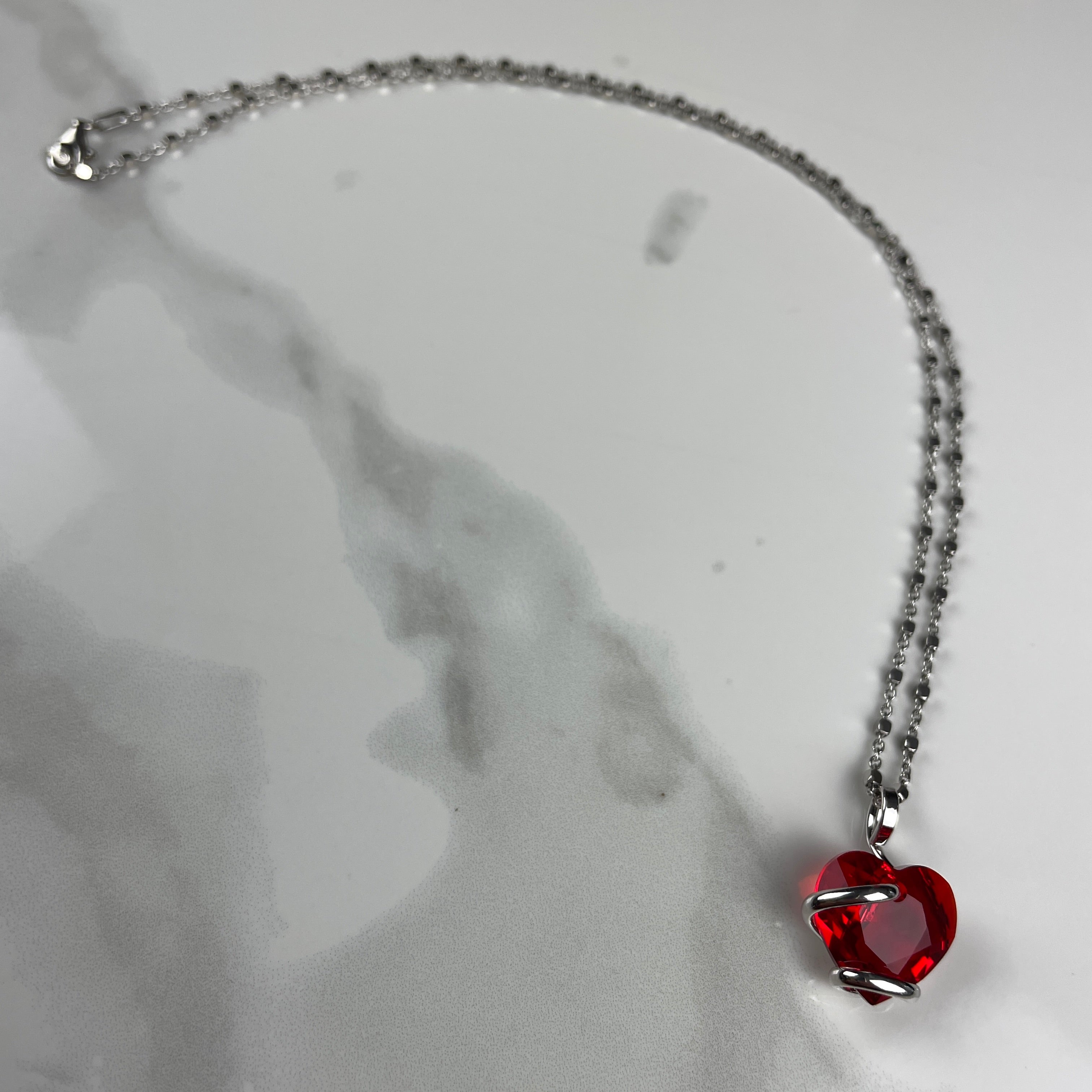 Amore Red Necklace