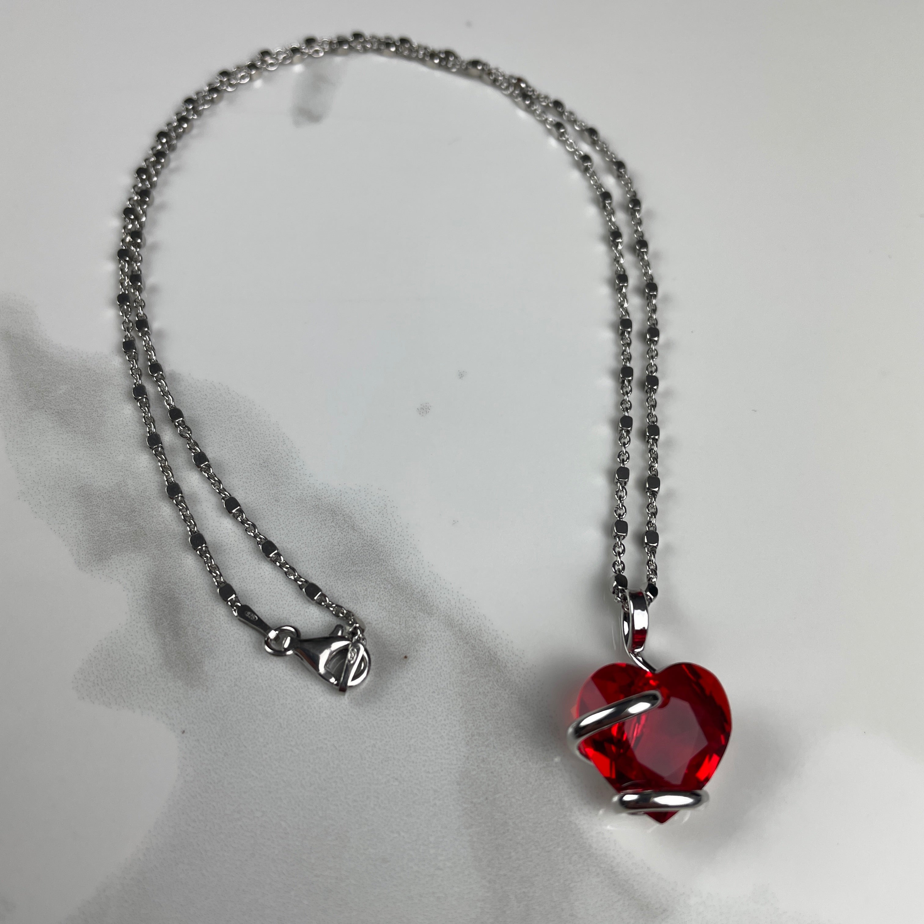 Amore Red Necklace