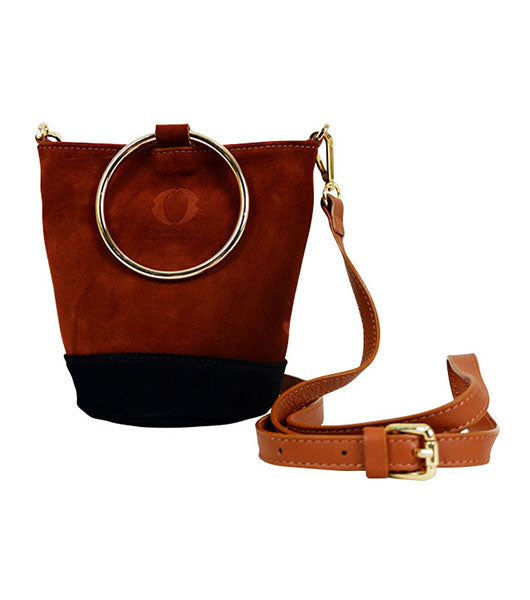 Ring Suede Bag